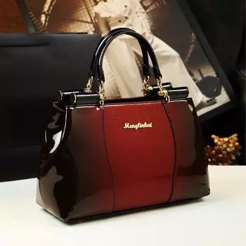 Женская новая модная сумка через плечо 2024 года бордовый