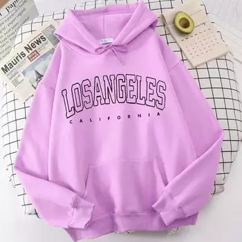 Женская новая толстовка женская осенне-зимняя бархатная утолщенная студенческая корейская версия свободная с капюшоном с длинными рукавами большой размер S