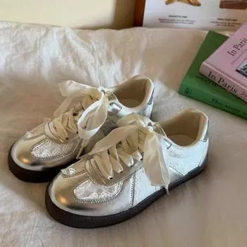 Женская обувь 2024 года, осень, новые сетчатые блоки, популярные модные повседневные кроссовки с мягкой подошвой, дизайнерские кроссовки для женщин, туфли на платформе 35 серый