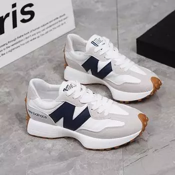 Женская обувь 2025 года весна-лето, новая интернет-платформа знаменитостей, студенческая повседневная обувь, дышащая спортивная женская обувь 35 красный