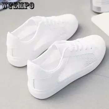 Женская обувь, белые туфли, летняя дикая корейская студенческая модная обувь, обувь Tide, дышащая обувь 40
