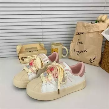 Женская обувь Дизайнерские кроссовки Sense Niche Retro Спортивные кроссовки Bread Shoes Мужские и женские универсальные модные низкие дизайнерские туфли 35 фиолетовый