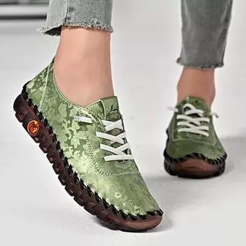 Женская обувь для ходьбы Мокасины Обувь для вождения Удобная обувь на плоской подошве Повседневная обувь больших размеров для активного отдыха Ручная работа EU: 38 чёрный