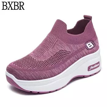 Женская обувь Дышащие кроссовки для ходьбы Спортивная обувь Женская обувь Кроссовки 36