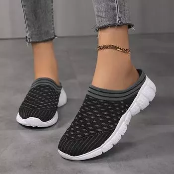 Женская обувь Дышащие кроссовки Кроссовки для фитнеса Спортивная повседневная обувь Модная обувь больших размеров 42 белый