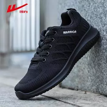 Женская обувь Huili 2025 года, новые сетчатые кроссовки, женские спортивные кроссовки для бега, повседневная обувь с мягкой подошвой, дышащая и нескользящая рабочая обувь 35