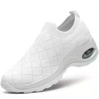 Женская обувь импортного производства 2025 года, новая простая, модная и удобная спортивная обувь, носки с одной педалью, разноцветная повседневная обувь для женщин 36 чёрный