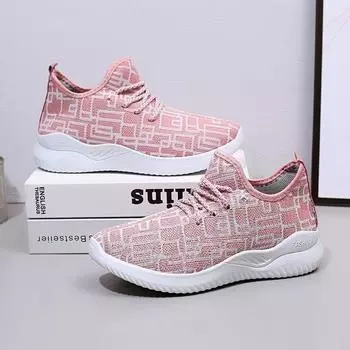 Женская обувь из кокоса, летняя дышащая сетчатая обувь, кроссовки Hundred Fly Weave, беговые кроссовки Pops Board 38 серый