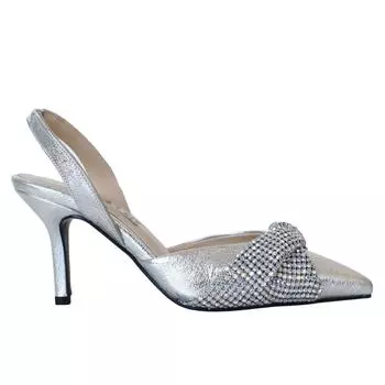 Женская обувь из натуральной кожи на высоком каблуке особого дизайна