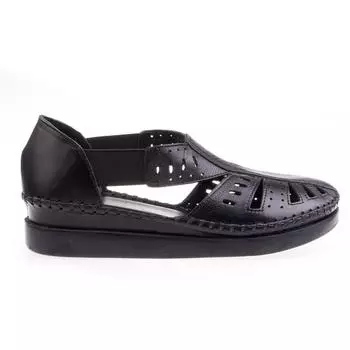 Женская обувь из натуральной кожи на танкетке Летняя коллекция