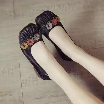 Женская обувь из натуральной кожи, повседневные роскошные брендовые женские лоферы, мокасины, мягкие дышащие женские топсайдеры без шнуровки, большие размеры 35