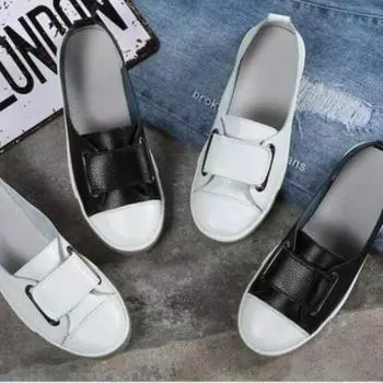 Женская обувь Кожаная обувь для мам Туфли для медсестер 41 белый