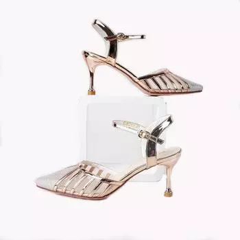 Женская обувь Кроссовки Сандалии Женские на высоком каблуке-шпильке с острым носком