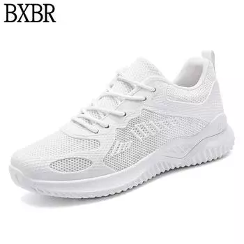 Женская обувь, летняя дышащая повседневная женская обувь, кроссовки 36