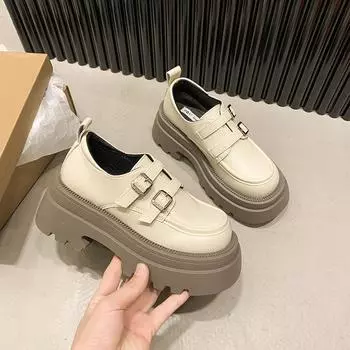 Женская обувь Мэри Джейн, повседневная удобная уличная нескользящая однотонная женская обувь с круглым носком, Zapatos Para Mujeres 35