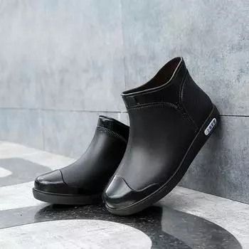 Женская обувь, модные нескользящие непромокаемые резиновые сапоги 2024 года, непромокаемые резиновые сапоги для женщин, водонепроницаемые рабочие ботинки Botas De Caza Espanolas 36 бежевый