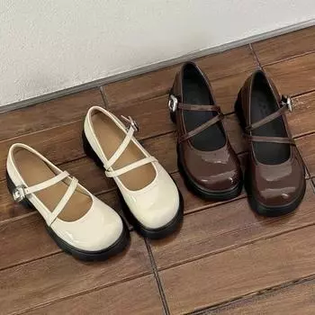 Женская обувь Мягкие кожаные туфли на каблуках Лоферы Черные туфли на плоской подошве Женские мокасины Повседневная обувь на плоской подошве Zapatos Mujer Женская обувь 35 белый