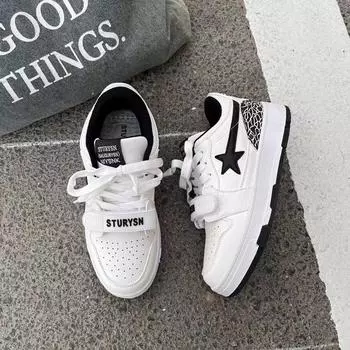 Женская обувь Мужская хип-хоп Ретро-панк Y2K Обувь для скейтборда Модные кроссовки Студенческие пары Спортивная повседневная обувь на открытом воздухе для женщин 36 белый