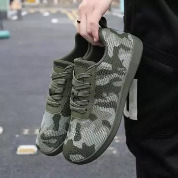 Женская обувь Мужская обувь Обувь для танцев Спортивная обувь Уличная обувь с дышащей сеткой Женские кроссовки Обувь с широким носком 36 зелёный