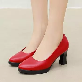 Женская обувь на открытом воздухе, модная черная обувь из искусственной кожи с острым носком, однотонная весенне-летняя женская обувь, Zapatos Para Mujeres 35