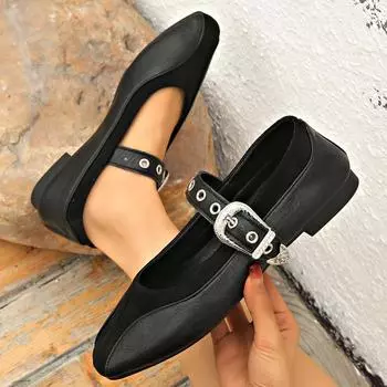 Женская обувь на плоской подошве Осенние туфли с закрытым носком Лоферы Балетки Новые осенние леопардовые ретро-кеды Zapatos De Mujer 36