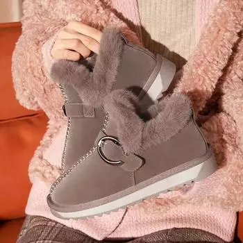 Женская обувь на плоской подошве Tabi, элегантные с низким каблуком, зимние сапоги для женщин, мода 2024 года, горячая распродажа Y2k, защитная 39, рабочая плюшевая ПУ 35