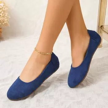 Женская обувь на плоской подошве Весна и осень Мокасины с круглым носком и неглубокой подошвой Удобная легкая модная обувь на плоской подошве Zapatos De Mujer 35 бежевый