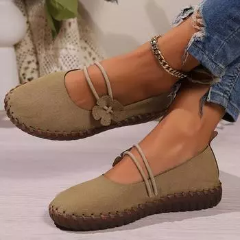 Женская обувь на плоской подошве, весенние и осенние мокасины из дышащей сетки, удобные и легкие туфли на плоской подошве с круглым носком, популярные туфли для женщин 36