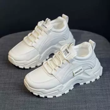 Женская обувь на толстой подошве. Новинка 2023 года. Женская обувь для бега. Спортивная женская обувь для отдыха.