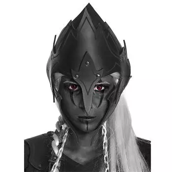 Женская обувь новая винтажная средневековая ренессансная кожаная броня чёрный