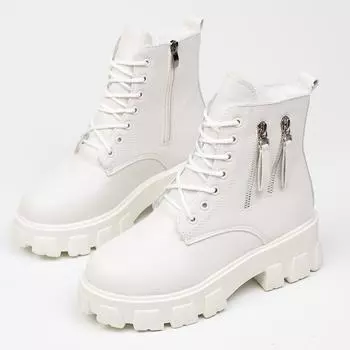 Женская обувь Новые осенне-зимние туфли больших размеров из хлопка с флисовой подкладкой Женские ботинки с приподнятым низом 35