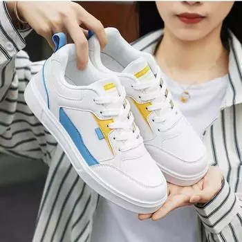 Женская обувь, новые стильные универсальные кроссовки для девочек, увеличивающие рост, износостойкая повседневная модная обувь для верхней одежды 35