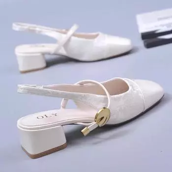 Женская обувь, одинарные туфли, женские шелковые атласные туфли на толстом каблуке с квадратным носком, женские сандалии Мэри Джейн, туфли в стиле Лолиты, розовые каблуки 35