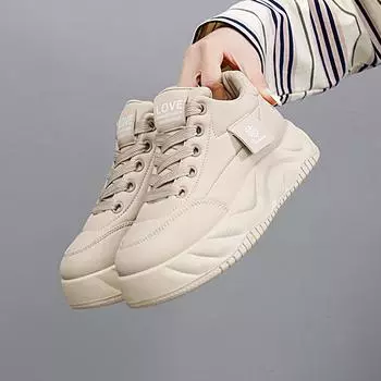 Женская обувь осень новинка студенческие модные универсальные туфли на платформе с завышенной талией однослойные туфли повседневная обувь весна и осень 35