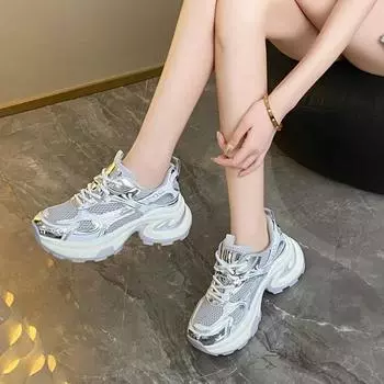 Женская обувь спортивная сетчатая дышащая спортивная обувь на шнуровке кроссовки для женщин 39 в продаже дизайнерская роскошная прогулочная H эстетическая 35