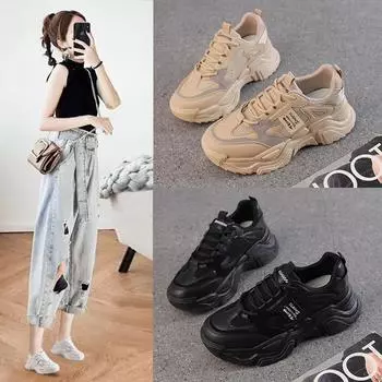 Женская обувь, студенческая обувь, высококачественная и универсальная повседневная обувь, женская обувь на мягкой подошве. 35 белый