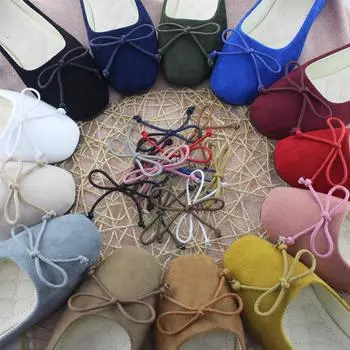 Женская обувь Tide Bow Shallow Mouth Square Head, корейская версия, модная повседневная обувь, одинарные туфли, женские, большого размера 43 38 чёрный