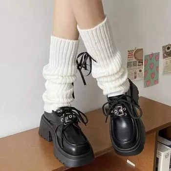 Женская обувь, туфли-лодочки, однотонные кожаные туфли-лодочки на шнуровке с квадратной пряжкой, туфли-оксфорды на высоком каблуке с круглым носком, женские туфли-лодочки на платформе 35