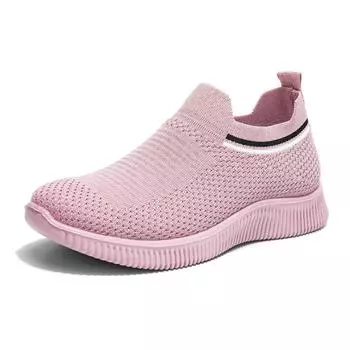 Женская обувь TUINANLE, дышащие повседневные кроссовки без шнуровки с сеткой, женские нескользящие кроссовки на платформе для бега