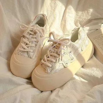 Женская обувь, удобная и элегантная женская обувь с круглым носком, повседневные кроссовки, сабо без шнуровки, платье на платформе, летние слипоны на Creeper 37 бежевый