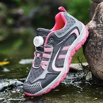 Женская обувь Уличная дышащая походная обувь Легкая треккинговая обувь Комфорт на весь день 36 оранжевый