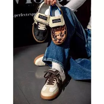 Женская обувь Весна и лето Модные кроссовки в стиле ретро Повседневные кроссовки Женская мода 35