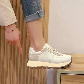 Женская обувь Весна Новая платформа Папа Обувь Отдых Спорт Путешествия Увеличенный Cortez 35