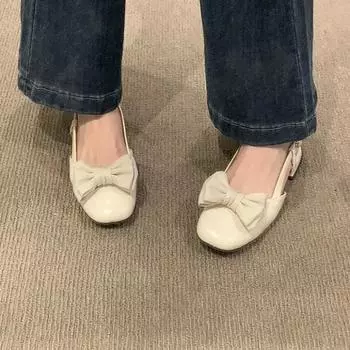 Женская обувь Высококачественные женские сандалии Baotou, модные повседневные сандалии с пряжкой на ремешке, женские летние туфли с бабочкой на каблуках для женщин 35 вино красного