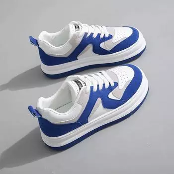 Женская обувь, весенняя новая белая обувь, модная дышащая повседневная спортивная обувь, женские нескользящие кроссовки на плоской подошве, Zapatos De Mujer 35