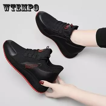 Женская обувь, весенняя сетчатая обувь, универсальная повседневная обувь, женская спортивная обувь, нескользящая повседневная дышащая обувь с мягкой подошвой 36 фиолетовый