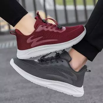 Женская обувь весна новые летающие плетеные туфли мягкая подошва удобные туфли для мам прогулочная обувь спортивная повседневная обувь импортная торговля 35