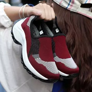 Женская обувь Женская мода 2024 Повседневные женские кроссовки Мягкие женские кроссовки из вулканизированной сетки Tenis Feminino Кроссовки Обувь 35