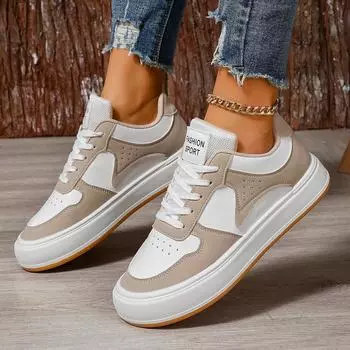 Женская обувь Женская повседневная спортивная обувь Белые туфли 35 хаки