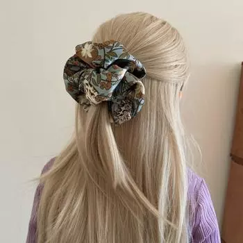 Женская очаровательная резинка для волос большого размера для девочек, большие резинки для волос, эластичные резинки для волос для женщин, прическа с хвостиком, резинка, аксессуары розовый/чёрный